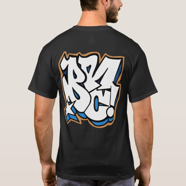 T-shirt Cyberfunk de poussée de bombe (Dos)