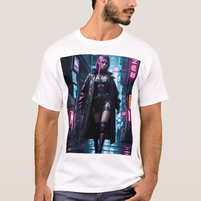 T-shirt Cyberpunk (Devant)