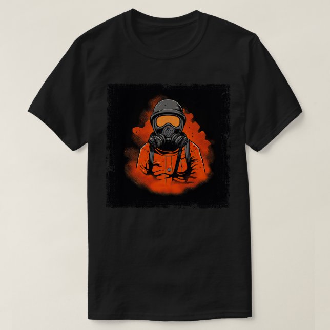 T-shirt Cyberpunk Apocalypse (Design devant)