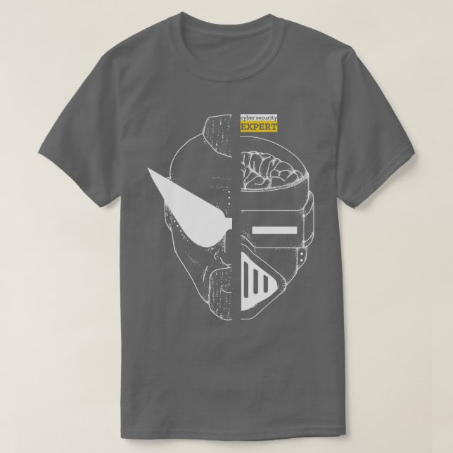 T-shirt Cyberpunk Expert en sécurité (Design devant)