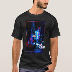 T-shirt Cyberpunk futuriste Lofi Streetwear Japan Street
