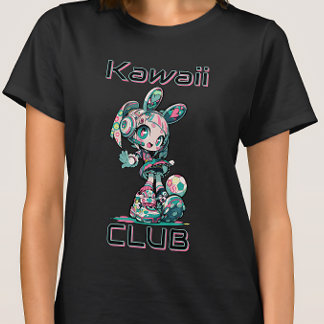 T-shirt Cyberpunk Kawaii Club Soccer Fan Girl Gameday 2026