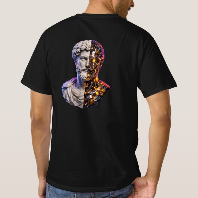 T-Shirt Cyberpunk Marc Aurèle (Dos)