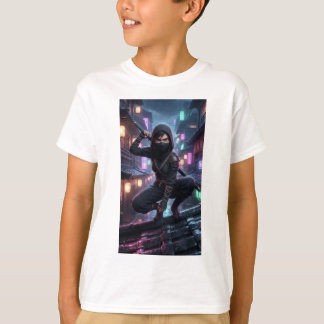 T-Shirt Cyberpunk Ninja Warrior