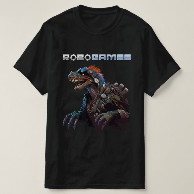 T-shirt CyberPunk Raptor (Design devant)