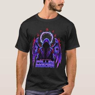 T-Shirt Cyberpunk Reaper Néon