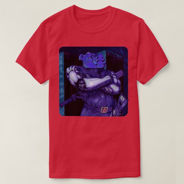 T-shirt Cyberpunk Swine (Design devant)