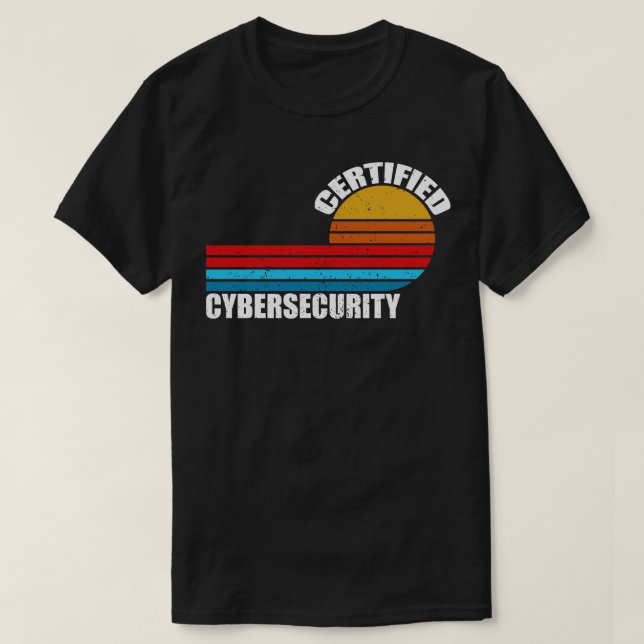 T-shirt cybersécurité (Design devant)