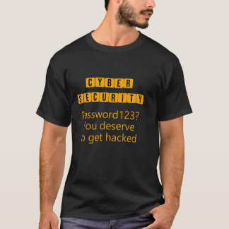 T-shirt Cybersécurité