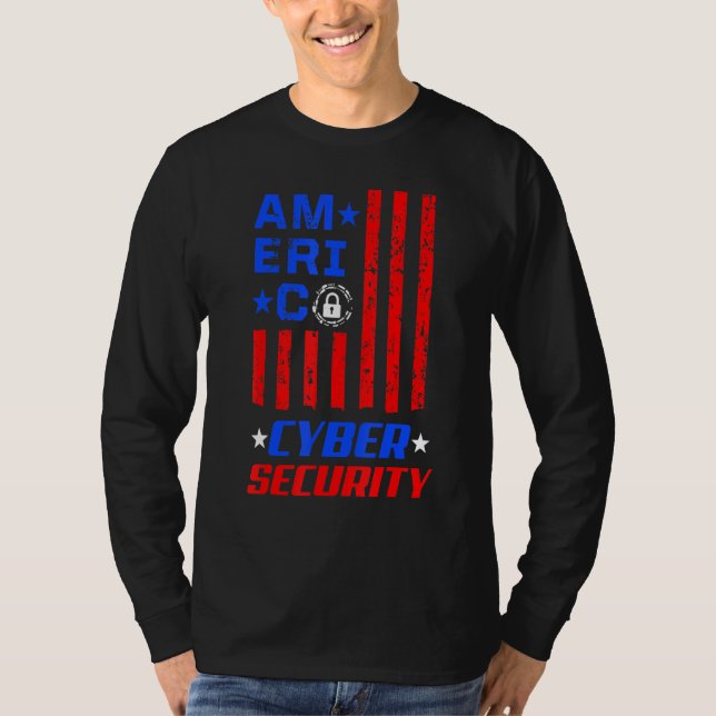 T-shirt Cybersécurité IT Analyst Certified Tech Security 1 (Devant)