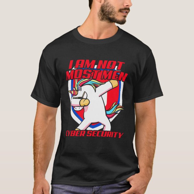 T-shirt Cybersécurité IT Analyst Certified Tech Security 1 (Devant)