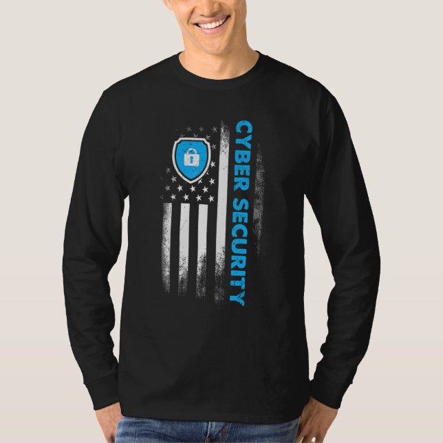 T-shirt Cybersécurité IT Analyst Certified Tech Security 2 (Devant)