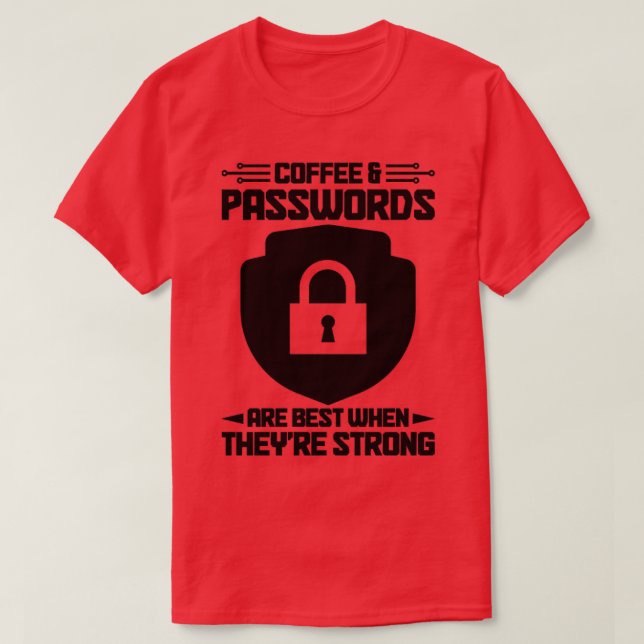 T-shirt Cybersécurité Sécurité informatique Cybersécurité (Design devant)