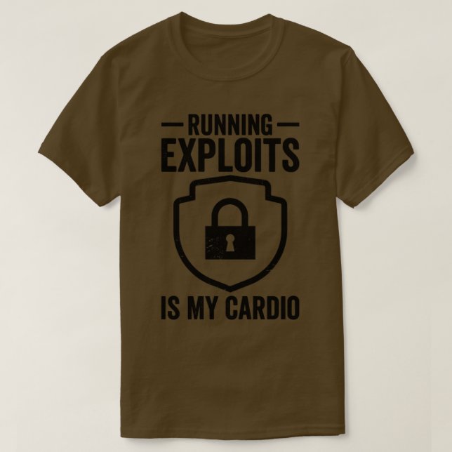 T-shirt Cybersécurité Sécurité informatique Cybersécurité  (Design devant)