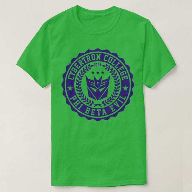 T-shirt CYBERTRON COLLEGE Decepticons (Design devant)