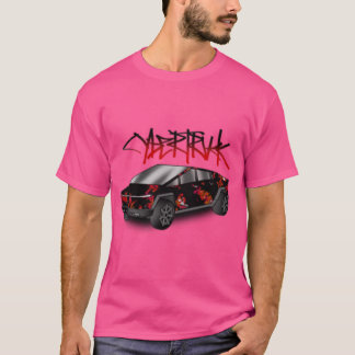 T-shirt Cybertruck rouge