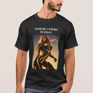 T-SHIRT CYBORG À COURANT ATHLÉTIQUE