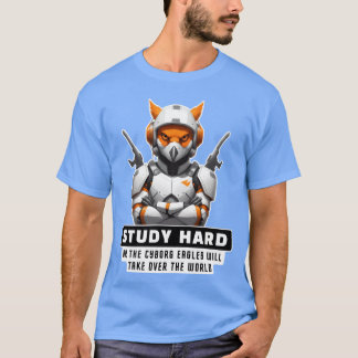T-shirt Cyborg Animal Bird cite un ami
