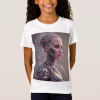 Cyborg avec de nombreux circuits