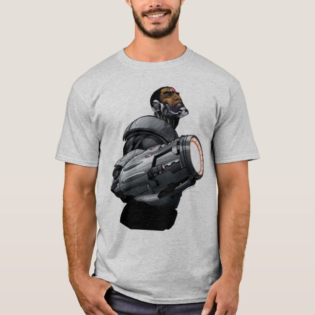 T-shirt Cyborg & Bust d'arme (Devant)