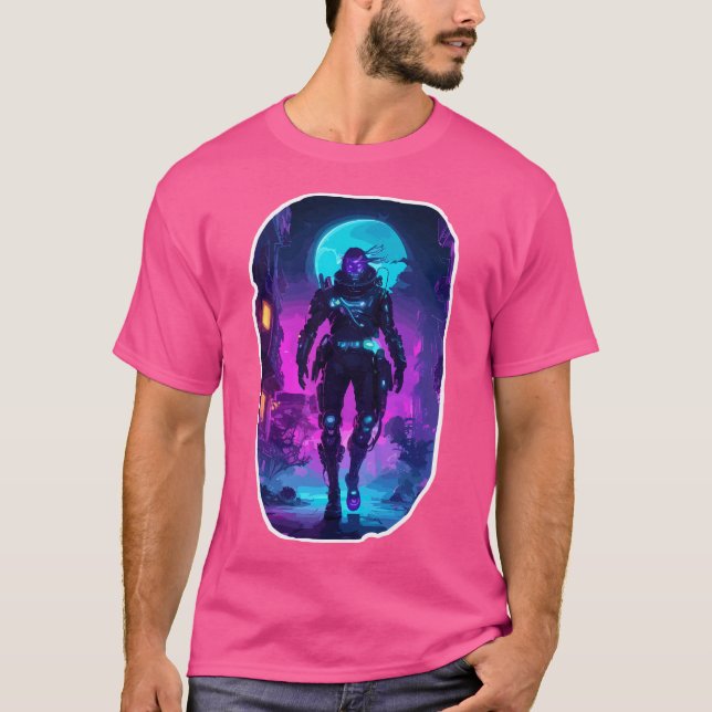 T-shirt Cyborg Du Futur Ii (Devant)