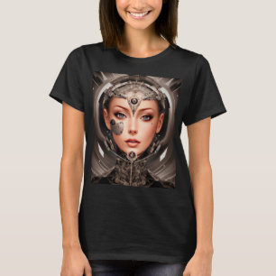 T-shirt Cyborg En Métal