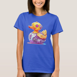 T-shirt Cyborg Rubber Duck femmes