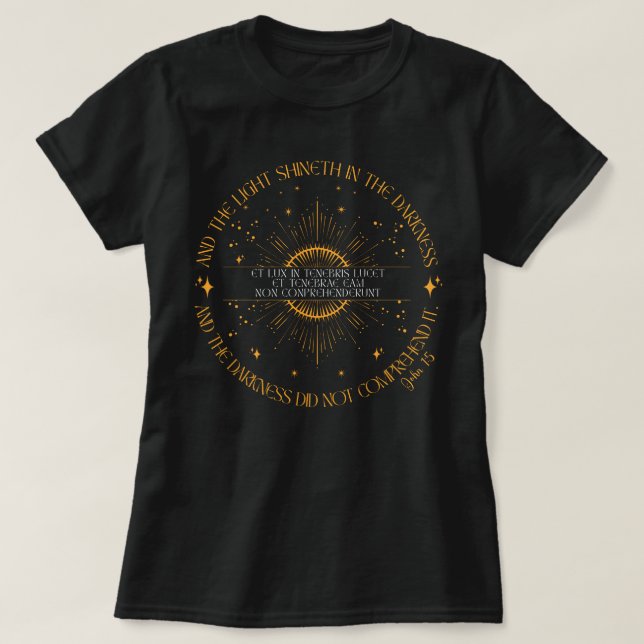 T-shirt Cycle de conversation classique 3 John 1:5 Homesch (Design devant)