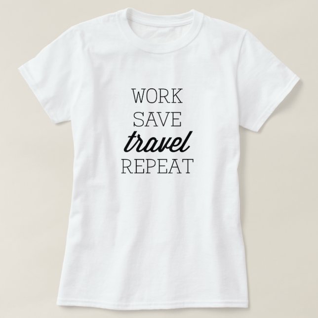 T-shirt Cycle de déplacement (Design devant)