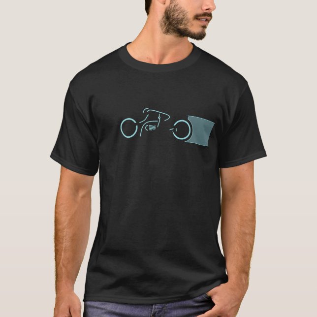 T-shirt Cycle de grille (Devant)