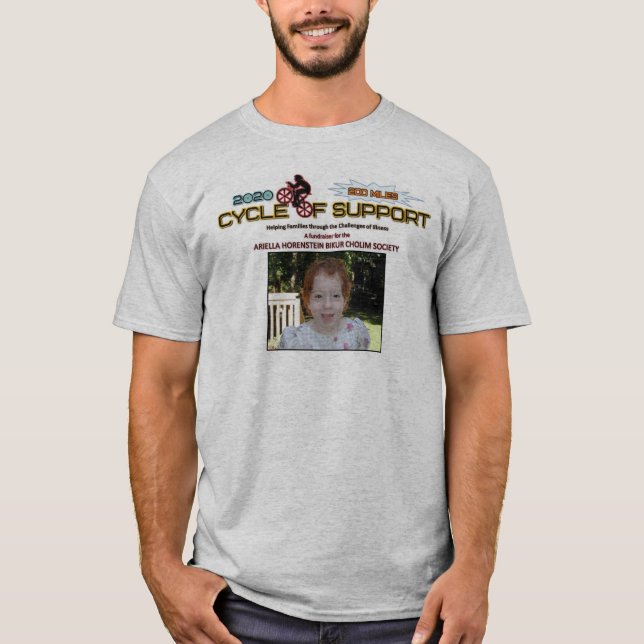 T-shirt Cycle de support 2020 (Devant)