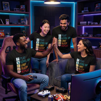 T-shirt Cycle de vie de jeu