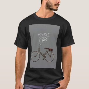 T-shirt Cycle tous les jours.