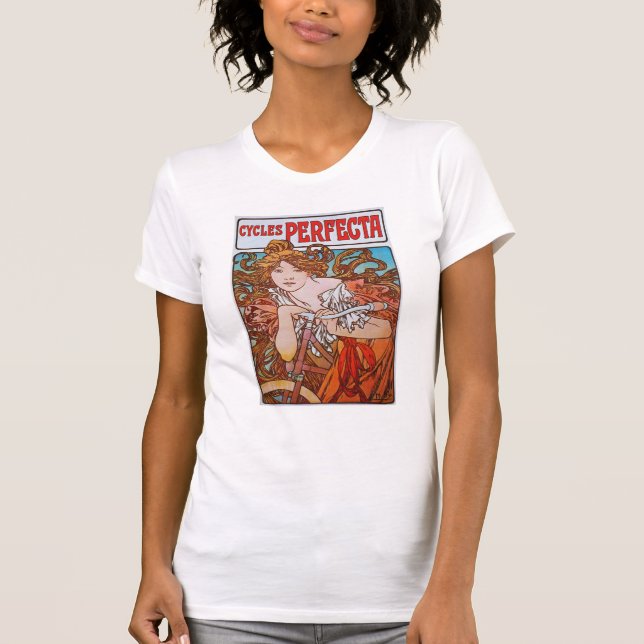 T-shirt Cycles Perfecta, Mucha (Devant)