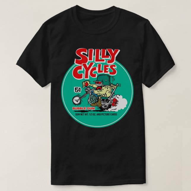 T-shirt Cycles soyeux - Gomme ds (Design devant)