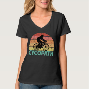 T-shirt Cyclisme amusant Cycopath