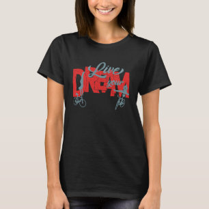 T-shirt Cyclisme artistique Vivez votre rêve