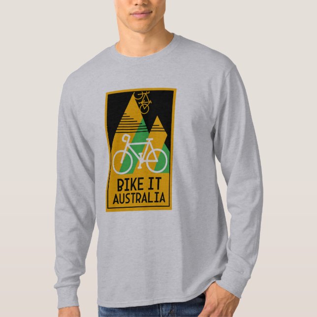 T-shirt Cyclisme Australie (Devant)