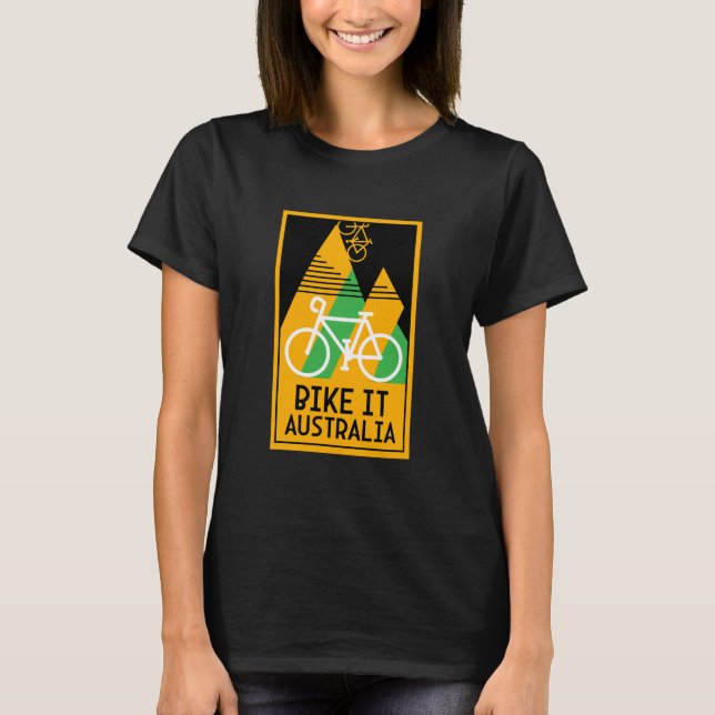 T-shirt Cyclisme Australie (Devant)