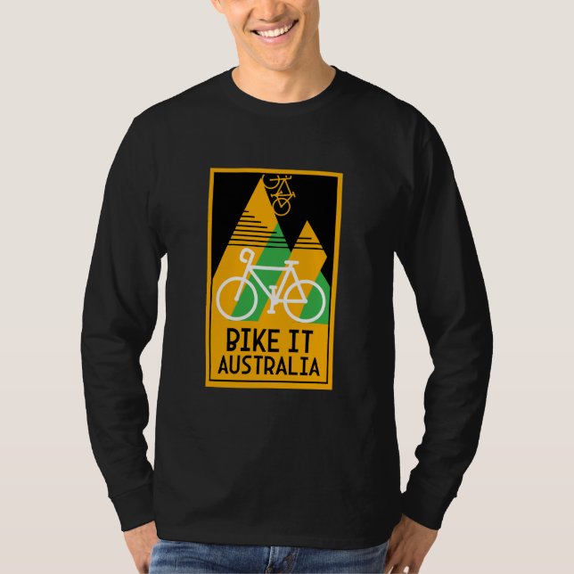 T-shirt Cyclisme Australie (Devant)
