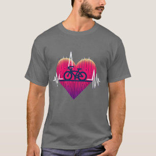 T-shirt Cyclisme avec ECG et passion pour ce sport