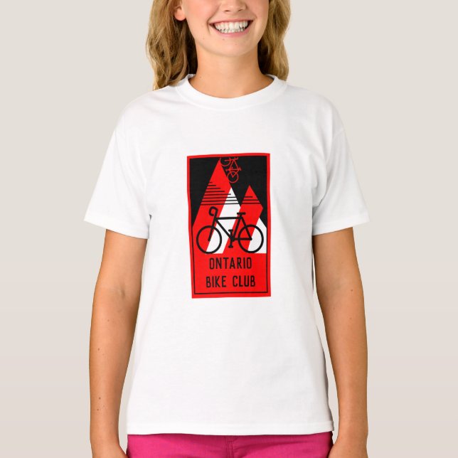 T-shirt Cyclisme Canada (Devant)