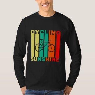 T-shirt Cyclisme Et Soleil Heureux Cyclisme Tenue D'été B