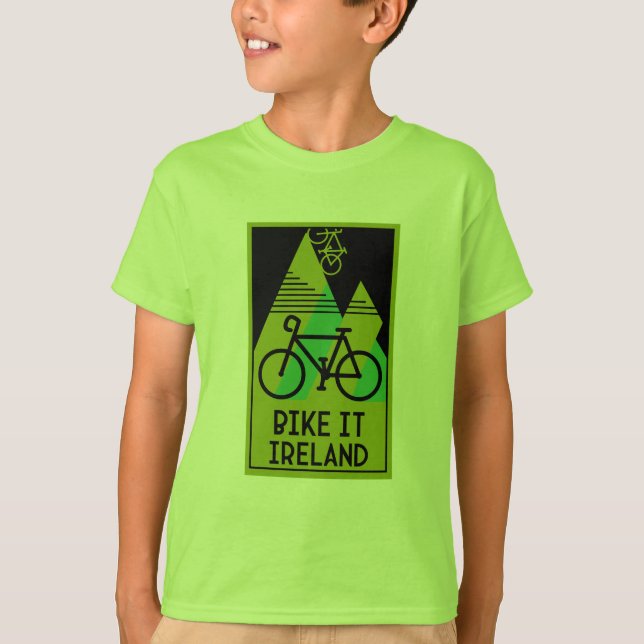 T-shirt Cyclisme Irlande (Devant)