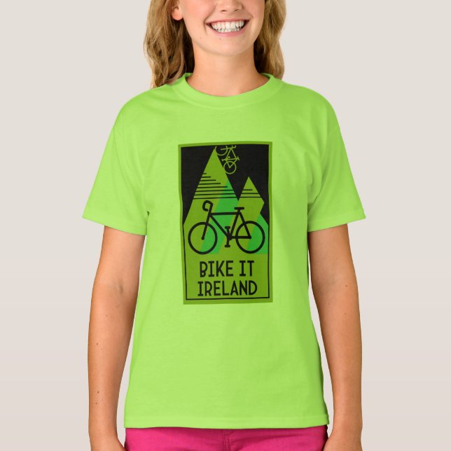 T-shirt Cyclisme Irlande (Devant)