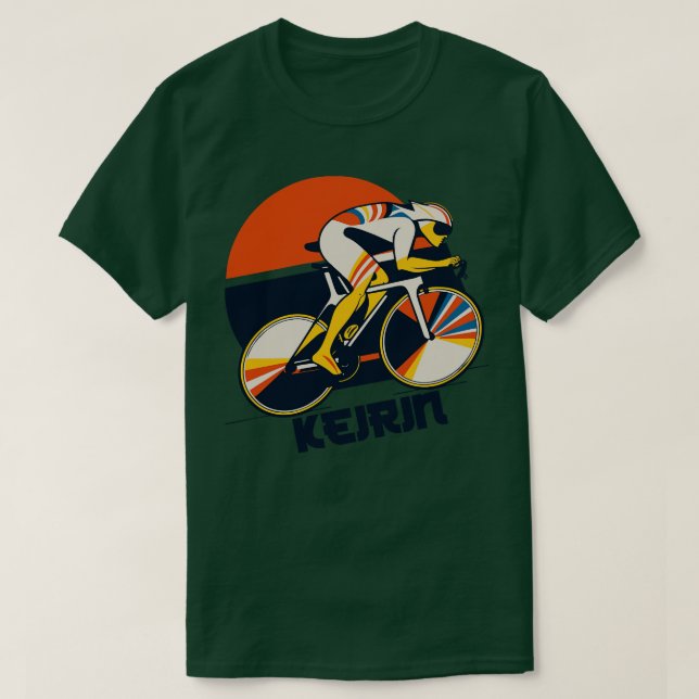 T-shirt cyclisme keirin 1 (Design devant)
