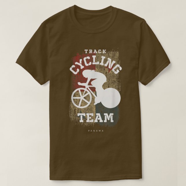 T-shirt Cyclisme Sur Route Panama Road Vélo Vitesse (Design devant)