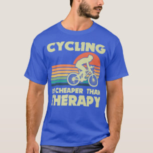 T-shirt Cyclisme Thérapie Cycliste VTT Équitation
