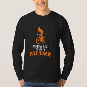 T-shirt Cycliste Bicycliste Citations La Vie Est Tout À Pr