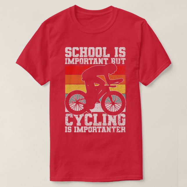 T-shirt Cycliste cycliste 2 (Design devant)
